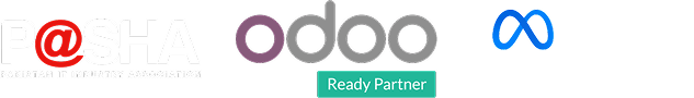 Pasha Odoo Meta Partner Logos